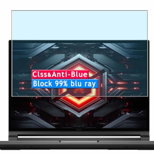 Vaxson Anti Blaulicht 9H Panzer Schutz Glas kompatibel mit Xiaomi Redmi G Pro 2024 16 Laptop Schutzfolie Bluelight Display schutz folie Panzerfolie SchutzGlas folien PanzerGlas