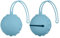 OKUPAN Schnullerhalter, tragbar, Silikon, Schnullerhalter für Wickeltasche, Kinderwagen, Handtasche (2 Packungen) Blau