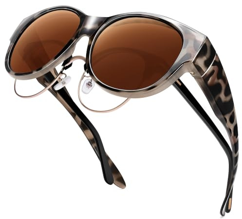 URUMQI Sunglasses Fit Over Glasses for Men Women