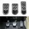 ALUMINIUM RACING-PEDALE MIT Rutschfestem Gummi, Schwarz Design Pedal Set für Gangschaltung Fahrzeuge Pedalabdeckung