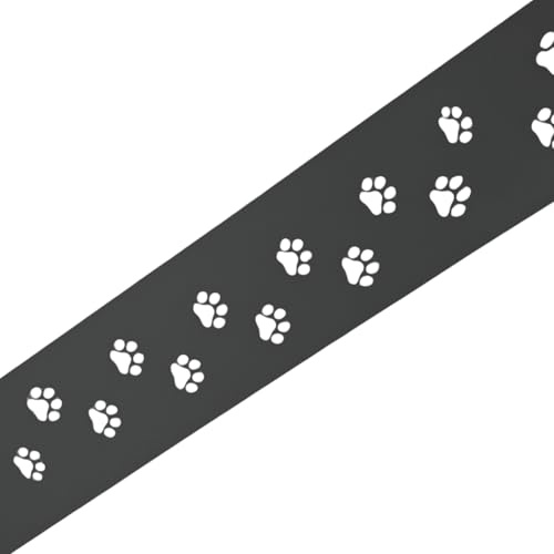 zaun|zu Premium dekor Tapsi | Sichtschutzstreifen mit Lasermuster für Doppelstabzaun | Sichtschutz | Polypropylen | Made in Germany | UV-Stabil | modernes Design | Höhe 19cm Anthrazit 2,55m