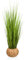 hjh OFFICE Kunstpflanze im Korb 112cm CORTADERIA Pampasgras im Korb aus Naturstroh, Künstliche Deko Pflanze Boho