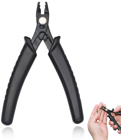 JUGUTA Perlen-Crimpzange, Quetschperlen Schmuckzange Zangen Für Schmuckherstellung Perlen-Crimper-Werkzeug Für Die Schmuckherstellung, Perlen-Diy-Handwerk