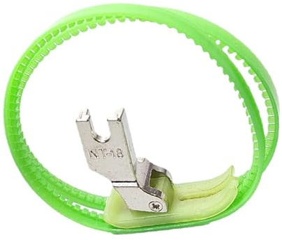 Nähmaschinen-Nähfuß-Rollenfüße für Gummi-Leder-beschichtete Stoff-Doppelringe
