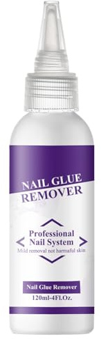 Nagelkleber Entferner 120ml Kleberentferner Für Abnehmbare Nägel