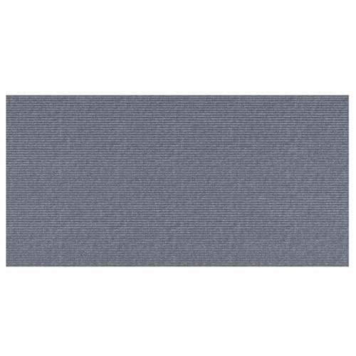 vidaXL Teppichläufer Hellgrau 100 x 200 cm Stoff