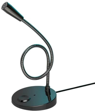 Uxsjakjsd USB Microphone for PC Computer Laptop Notebook- Wired Desktop Speech Speakers Loud Sound