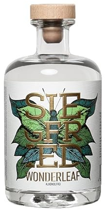 Siegfried Wonderleaf 0,5l (0% Vol) alkoholfrei zuckerfrei Longdrink Cocktail Bar - [Enthält Sulfite]