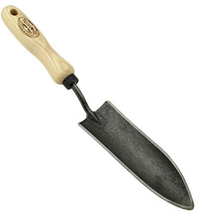 DeWit Blumenkelle 'X-Treme' 35 cm I Profi Blumenschaufel & Unkrautstecher aus Borstahl I FSC®-zertifizierte Premium Handschaufel I Handgemachte Garten-Schaufel klein I Garden Tools – Made in Holland