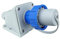 Stecker Wandstecker 16A 2P+E 230V IP68 Schuko Hermetisch