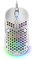 Mars Gaming MM55, Ratón Inalámbrico Gaming RGB Chroma, Ultra-Ligero 55 g, 12800 dpi, Switches Mecánicos Programables HUANO, Blanco