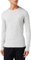 Emporio Armani Men's Basic-Stretch Cotton Long Sleeves T-Shirt, Grey Melange, XL
