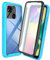 XINNI Coque pour Xiaomi Redmi 9C NFC/Redmi 10A/9C Antichoc Housse avec Protège écran, 360 Degrés Full Body Etui Solide Double Face Bumper Portable Transparent Housse
