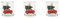 Excelsa Ready for Christmas Set 3 Bicchieri
