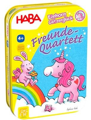 HABA Einhorn Glitzerglück Freunde Quartett 0 - STK