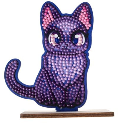 CRYSTAL ART Midnight Cat Buddy Kit