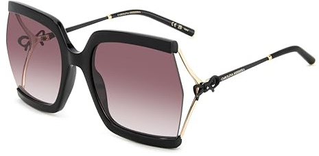 CAROLINA HERRERA Brille HER 0216/G/S Größe 61-22 mm Schwarz Violett