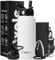 Livole Stainless Steel Water Bottle for Women, Men, 32oz 950ml Insulated Water Bottles for Sports, Gym, Travel, Climbing, Vacuum Metal Water Bottle with Straw and 2 Lids, Bottle Carrier, White