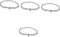 FRCOLOR 4 Stück Exquisites Männliches Kronen-stirnband Vintage-stirnband Aus Legierung Mit Zirkonia Für Männer Cosplay-kronen-