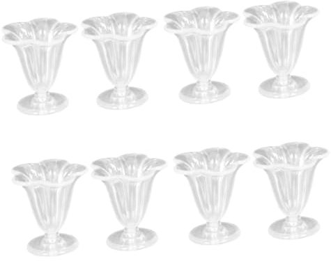 Vaguelly 8 Pz Tazza Di Simulazione Piccolo Ornamento Modello a Tazzine Bicchieri in Miniatura Decorazione Della Mini Tazza Mini Tazza Da Caffè Modello Di Tazze Fai Da Te Mini Tazze Plastica