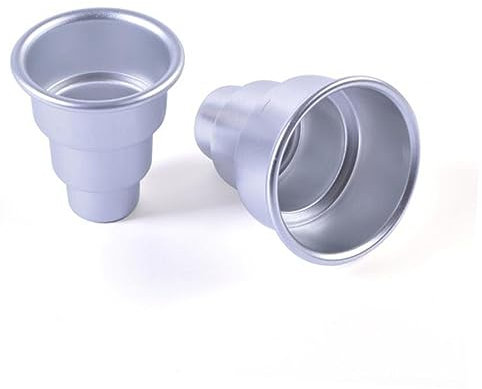 AUTSUPPL 3pcs Pudding Mold Baking Molds 3-Tier Cake Pan 3 Tier Cake Molds Three Tier Cake Moulds Mini 3-Tier Cake Mold Cupcake Mold Pan Cupcake Muffin Cups Baking Tin Pans 3 Tier Cake Pan