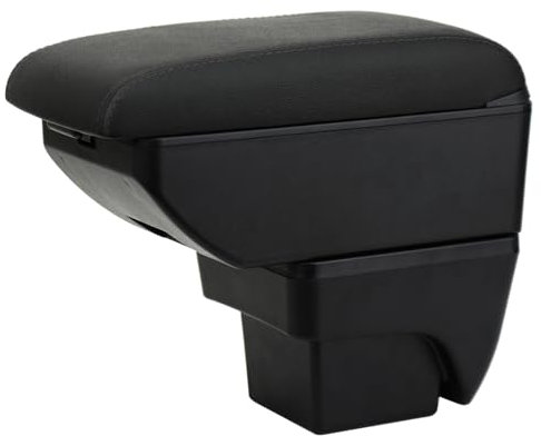 YJYWZH Compatible with SEAT Ibiza 6F Braccioli 2017-2024 Braccioli Bracciolo Doppio Strato Auto Console Centrale Scatola Portaoggetti Supporto del Braccio Interni Parti e Accessori