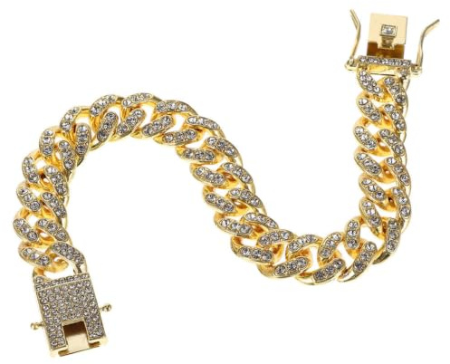 Yardwe Kettenhalsband Für Mittelgroße Hunde Hundekette Aus Metall Hundehalsband Collar Dekoratives Hundekettenornament Haustierhalsschmuck