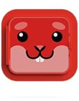 tigermedia tigerbox Displaycover Henny Hörnchen | Passend zur tigerbox MINI Tragehülle | Bewahrt den Bildschirm zuverlässig vor Kratzern und Stößen