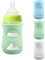 Lot de 3 étuis en silicone,Couvre-biberons en Silicone pour biberon Avent Natural,Porte-Biberon Anti-casse Compatible avec les Nturels en Verre de 8 oz,Sans BPA(240 ml)