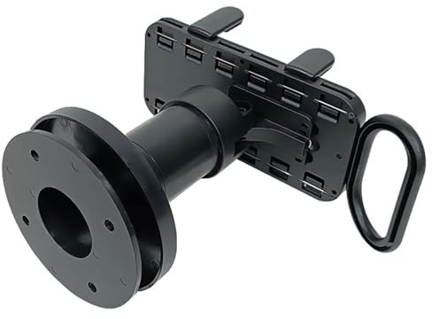 JSGHGDF Universeller Kreditkarten-Terminal-Ständer mit interner Drahtführung, verstellbare Klemme für 70–100 mm breite Geräte-Terminal-Ständer