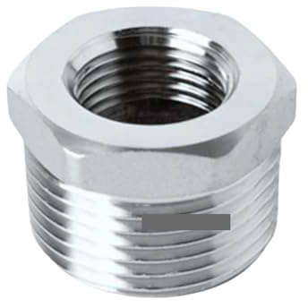 Raccordo for tubo di riduzione filettato maschio x femmina BSP da 1/2-3/8 in acciaio inossidabile 304
