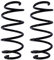 BESTPRICE 2x Fahrwerksfeder vorne Schraubenfeder links & rechts Kompatibel mit SKODA SUPERB 2 (3T5) (3T4), VW PASSAT B6 Variant (3C5), PASSAT B6 (3C2), PASSAT CC B6 (357), PASSAT B7 (365 (362)