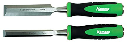 Kamasa 56119 Wood Chisel Set - 15 & 25mm