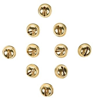 Glöckchen 10 STK. 20mm Gold