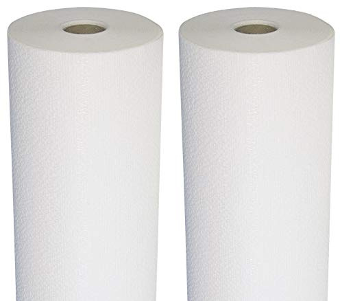Semin Toile de Verre Crépi à Peindre 50 x 1 m – Revêtement Mural Fibre de Verre pour Rénovation Murs & Plafonds – Masque Défauts & Surfaces Irrégulières- Lot de 2