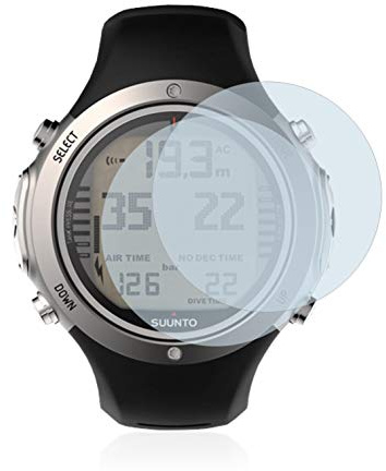 brotect Protection Film compatible with Suunto D6I Novo | 2 Pack Clear Screen Protection Made in Germany 3D Curved Full-Cover Transparent Anti-Fingerprint Case-Friendly