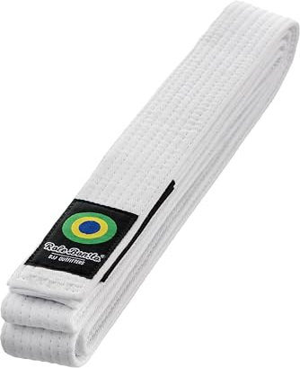 Role Bonito BJJ Weiß Gürtel (Größe A4)