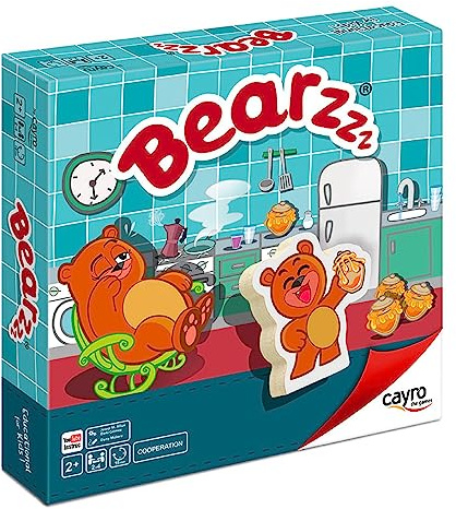 Cayro – Bearz Brettspiel – Strategiespiel – für die ganze Familie – lustig und spannend – entwickelt geistige Fähigkeiten – garantierte Qualität – ideal zum Verschenken