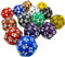 World of Dice W30 Würfel - frei Farbwahl, ideal für Pen & Paper und andere Brettspiele, 30 Seiten Würfel (7-Schwarz)