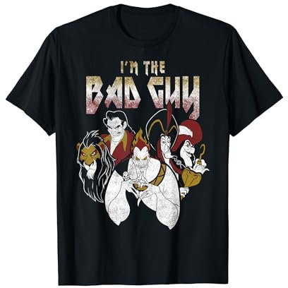Disney Villains I'm The Bad Guy Group Portrait T-Shirt
