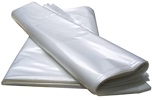 200 Stück LDPE Flachbeutel transparent | 1000×1100mm | 65µm | genadelt
