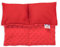 Sensory Owl Almohada Pesada Cojin Sensorial De Regazo Suave Terapéutico para Niños Y Adultos Alivio del Estrés Ansiedad Auto-calmante Relajante 30 x 40 cm 4kg Rojo