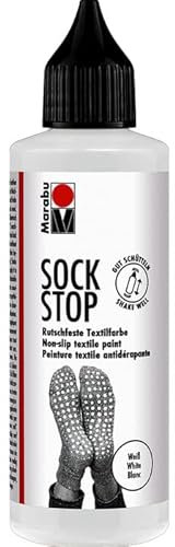NEU PAINT IT EASY Sockenstop/Sock Stop, 90 ml, Weiß