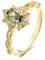 Bellitia Jewelry 925 Sterling Silber Court Style Band Ring mit Peridot, Vintage Ringe Set für Damen Mädchen Frauen Hochzeit Verlobungsringe