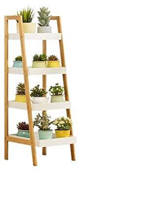 EVSER Pflanzenständer Einfach Topfblumenregal Balkon Ecke Fensterbank Blumentopfregal Grün Pflanze Sukkulenten Rack Orchidee Trapez Blumenregale Rack