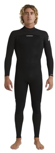 Quiksilver Prologue Herren-Neoprenanzug, 4/3 mm, GBS Reißverschluss hinten, Thermisch, warme Wärmeschicht, leicht dehnbar