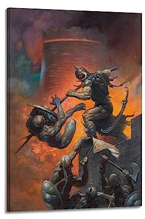 VZRSQZK Death Dealer V Poster Poster Dekorative Malerei Leinwand Wandposter und Kunstdruck Modern Familie Schlafzimmer Dekor Poster 20 x 30 cm