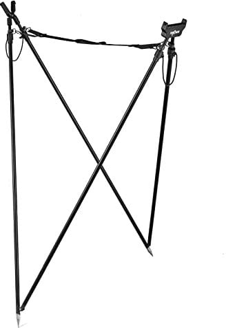 FIERY DEER Neuer Schießstock für die Jagd, höhenverstellbare Schießauflage mit Klemmverriegelungssystem, Aluminium Gewehr Ständer (62 inches)
