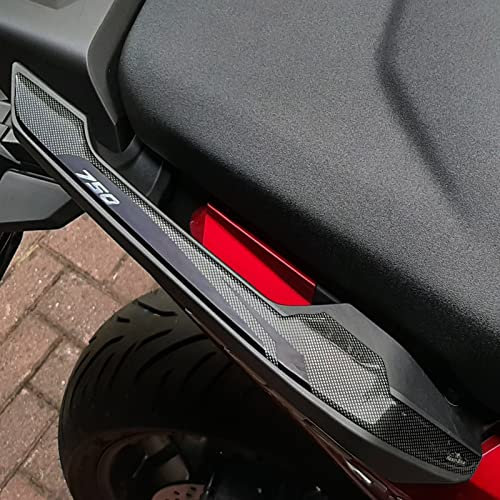 Resin Bike Adesivi Moto Compatibile con Honda Forza 750 2021-2024. Protezioni Maniglie Passeggero da Urti e Graffi. Adesivi Resinati con Effetto 3D Made in Italy