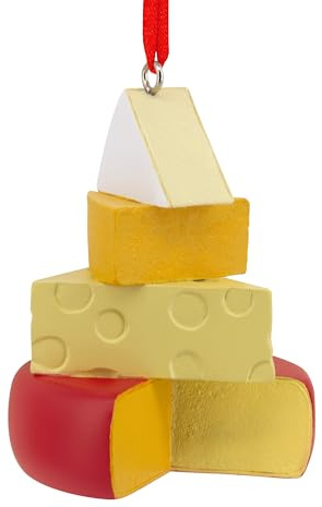 Hallmark Stack of Cheese Christmas Ornament